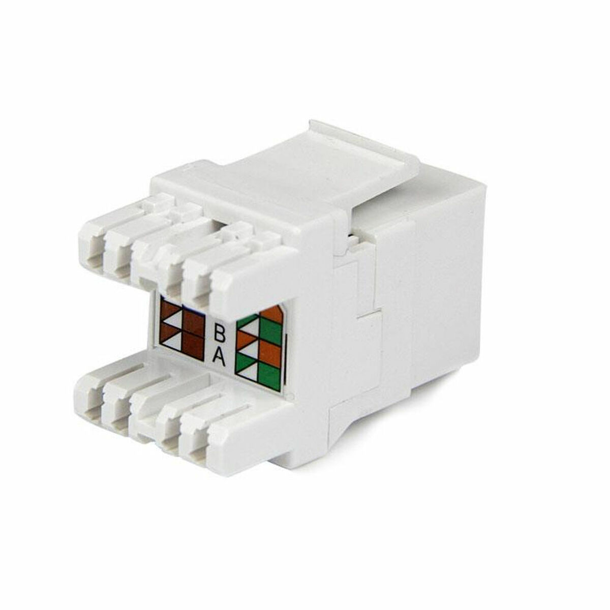 Cablu de Rețea Rigid UTP Categoria 6 Startech C6KEY110SWH Alb